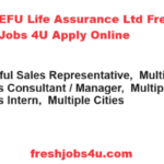 EFU Life Assurance Ltd Fresh Jobs 4U Apply Online