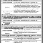 Gomal University Dera Ismail Khan Fresh Jobs 4U Online apply now