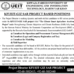 Khwaja Fareed University of Engineering and Information Technology KFUEIT Fresh Jobs 4U Online apply Now