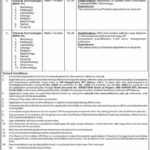 Medical Teaching Institution Bannu MTI Fresh Jobs 4U Online apply Now