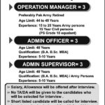 Operation Managers, Admin Officers, Admin Supervisor Jobs in Pakistan Fresh Jobs 4U Online apply Now