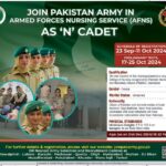 Armed Forces Nursing Service AFNS Jobs 2024 AS 'N' Cadet Latest Fresh Jobs