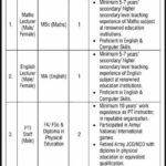 Army Public School and College APSC Jobs 2024 Latest