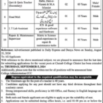 CCC Jobs 2024 in Chenab College Chiniot Job