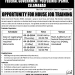 Federal Government Polyclinic PGMI Jobs 2024 Latest