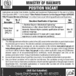 Ministry of Railways Islamabad Jobs 2024 Latest