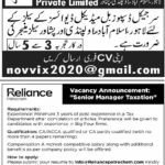 Novvix Private Limited Jobs 2024 Lahore, Rawalpindi, Islamabad, Peshawar