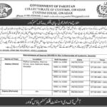 Pakistan Customs Jobs 2024 Latest Jobs New Vacancies Open/Online Apply