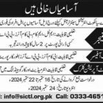 Sialkot International Center Terminal Jobs 2024 Latest