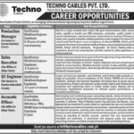 Techno Cables Jobs 2024 Apply Online