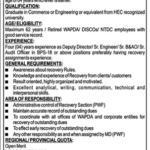 WAPDA Jobs Recruitment (September 2024): Open Jobs/New Jobs/Latest Jobs/Today Jobs/Online application Process