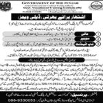 Government Vocational Training Institute TEVTA Jobs 2024 Latest