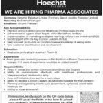 Latest Fresh Jobs in Pharma Associates Hoechst Pakistan Job 2024