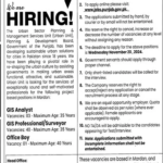 Latest Fresh Jobs in Punjab Urban Unit Lahore Job 2024