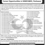 Latest Job in SKMCH&RC Peshawar Jobs November 2024