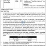 Medical Officer Job in Peshawar Institute of Cardiology PIC Jobs 2024 Lates