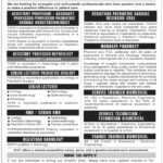 Today New Jobs in Sindh Institute of Urology and Transplantation SIUT Job 2024