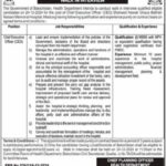 Balochistan Health Department Jobs Recruitment 2025 New Jobs Advertisement Posts