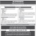 Shaheed Zulfikar Ali Bhutto Institute of Science & Technology SZABIST Jobs 2024