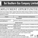 Sui Southern Gas Company Limited SSGC Jobs 2024 Latest